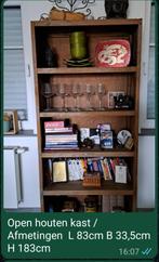 Open houten boeken(of kleer)kast, Ophalen