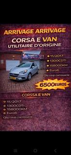 Opel corsa VAN ( UTILITAIRE D ORIGINE ) 2017, Auto's, Opel, Bedrijf, Te koop, Corsa