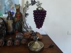 Brocante tafellampje druiven, Antiek en Kunst, Curiosa en Brocante, Ophalen of Verzenden