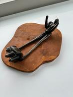 Flessenhouder in brons (Corry Ammerlaan), Bronze, Enlèvement ou Envoi