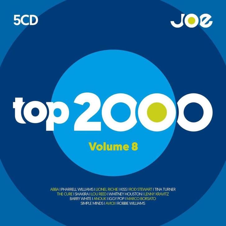 1818 - JOE - TOP 2000 - VOLUME 8 - 5CD/BOX - NIEUW, Cd's en Dvd's, Cd's | Verzamelalbums, Nieuw in verpakking, Pop, Verzenden