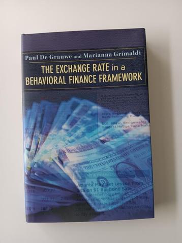 The exchange rate in a behavioral finance framework  beschikbaar voor biedingen