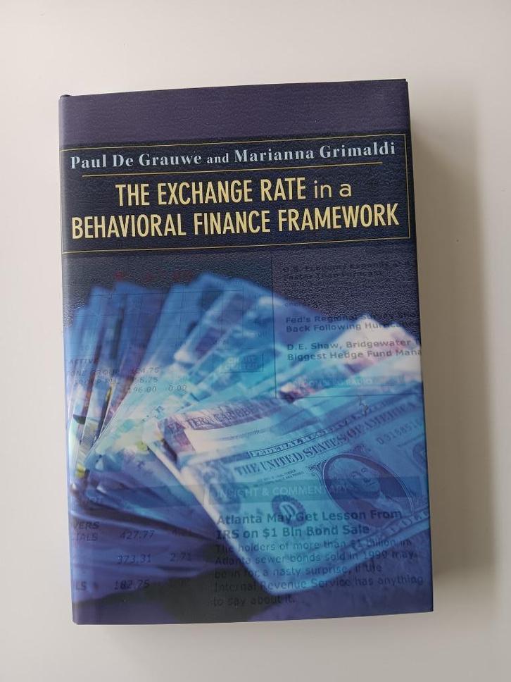 The exchange rate in a behavioral finance framework, Boeken, Economie, Management en Marketing, Gelezen, Geld en Beleggen, Ophalen of Verzenden