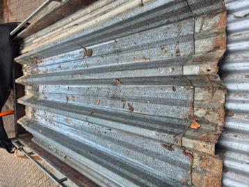 Metalen dakplaten voor bv houtkot  beschikbaar voor biedingen