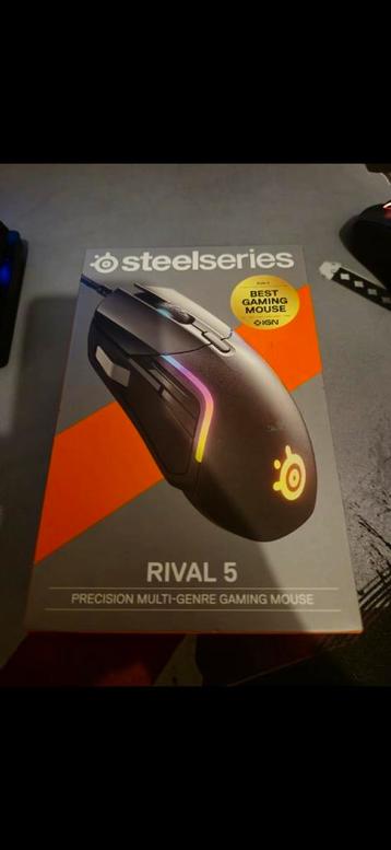 SteelSeries Rival 5 Gaming Muis, Souris, Enlèvement ou Envoi, Steelseries, Droitier