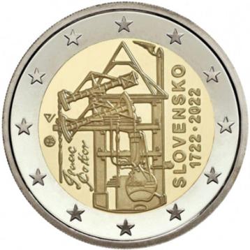 2 euros Slovaquie 2022 'Machine à vapeur'
