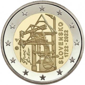 2 euro Slowakije 2022 'Stoommachine' beschikbaar voor biedingen