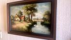 schilderij riviertje, Ophalen