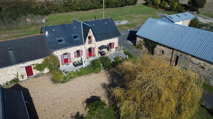 FRANCE (49 Maine & Loire) Longère 1850 entièrement rénovée, Immo, Étranger, France, Maison d'habitation, Campagne