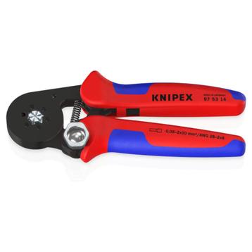 Knipex Zelfinstellende krimptang voor adereindhuls 975314SB beschikbaar voor biedingen