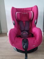 Draaibare autostoel maxi cosi roze, Ophalen, Zo goed als nieuw, Autogordel