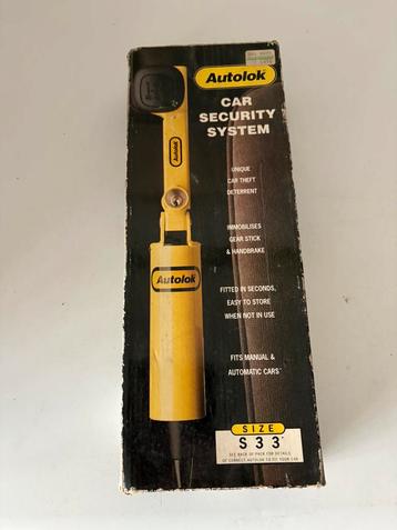 Autolok car security system beschikbaar voor biedingen
