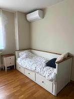 Bedbank Ikea uittrekbaar Hemnes, Huis en Inrichting, Ophalen, Zo goed als nieuw, Wit