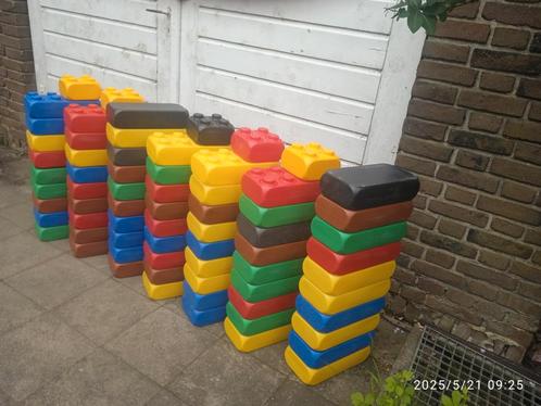 70 ESDA bouwstenen, Kinderen en Baby's, Speelgoed | Bouwstenen, Zo goed als nieuw, Ophalen