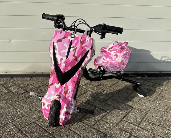 Elektrische Drift Trike Kart 250W 36V Bluetooth TREND NIEUW, Kinderen en Baby's, Speelgoed | Buiten | Voertuigen en Loopfietsen