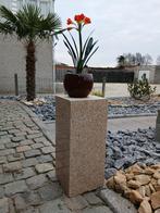 tuinbeeld, zuil,sokkel , granieten zuil , pilaar,natuursteen, Tuin en Terras, Ophalen, Nieuw, Steen, Abstract beeld