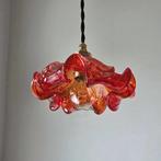 Vintage Murano glazen hanglamp., Ophalen of Verzenden