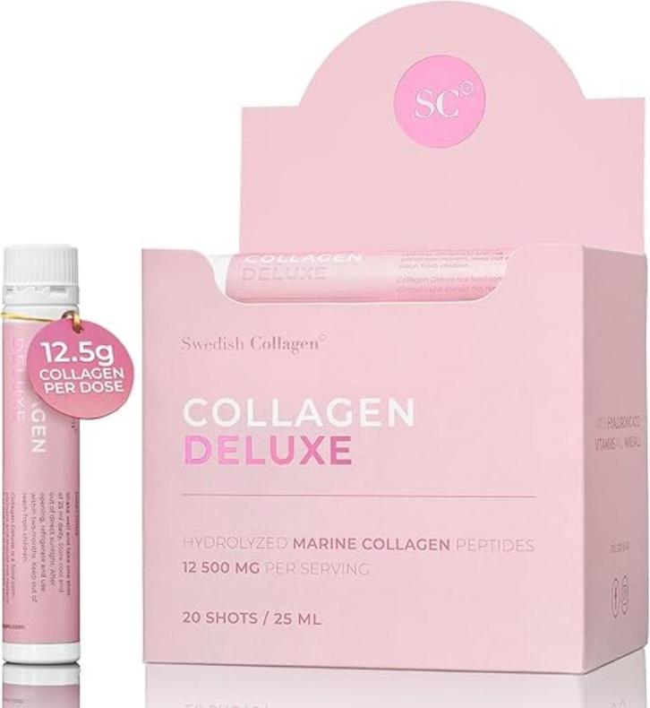Swedish Collagen Shots GRATIS LEVERING, Sport en Fitness, Gezondheidsproducten en Wellness, Nieuw, Poeder of Drank, Verzenden