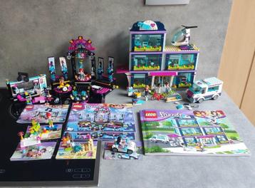 lot lego friends thema oa ziekenhuis en popster beschikbaar voor biedingen