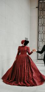 Prachtige rode Kınalık / Hennajurk, Kleding | Dames, Ophalen, Zo goed als nieuw