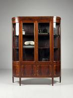 Amerikaanse Display kast antiek mahonie, Antiek en Kunst, Ophalen