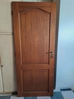Binnendeur in eik, Doe-het-zelf en Bouw, Ophalen, Gebruikt, 80 tot 100 cm, Binnendeur