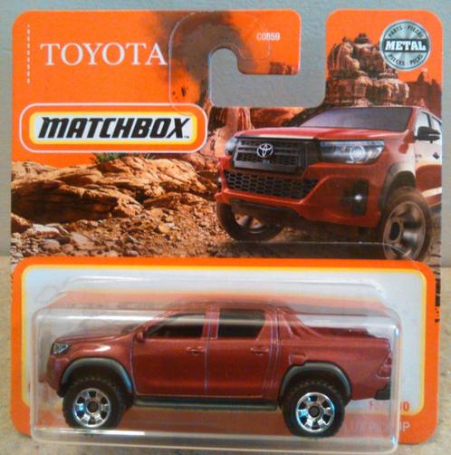 MatchBox Toyota Hilux Pickup - 13/100, Hobby & Loisirs créatifs, Voitures miniatures | 1:87, Neuf, Voiture, Matchbox, Enlèvement ou Envoi