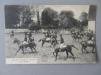 1912 Belgisch leger carrousel exécuté par M. les officiers, Verzamelen, Militaria | Algemeen, Verzenden, Overige soorten, Foto of Poster