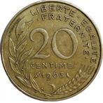 Frankrijk 5de Republiek (1959 - 2002) 20 centimes 1963, Postzegels en Munten, Frankrijk, Ophalen of Verzenden, Losse munt