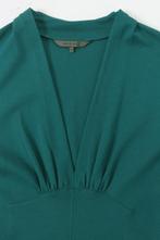 groen tricot jurk XANDRES M, Groen, Maat 38/40 (M), Ophalen of Verzenden, Onder de knie