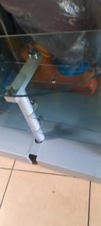Tv meubek int glas, Audio, Tv en Foto, Ophalen, Zo goed als nieuw