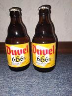 2 duvel 666 flesjes met 2 andere kroon kurken 5voor de 2, Verzamelen, Biermerken, Ophalen, Zo goed als nieuw