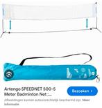 Badminton net, Sport en Fitness, Ophalen, Zo goed als nieuw