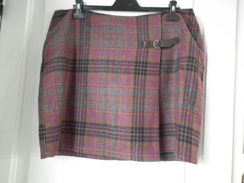 Kleine geruite rok met voering, voor dames, T. 44 (Cassis), Kleding | Dames, Rokken, Zo goed als nieuw, Maat 42/44 (L), Overige kleuren