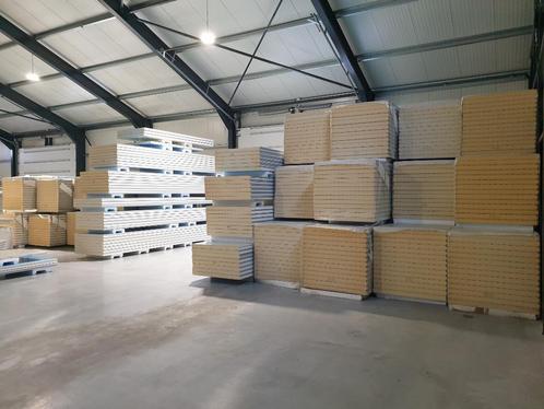 Sandwichpanelen wand en dak 30, 40 en 80 mm, dik., Doe-het-zelf en Bouw, Platen en Panelen, Nieuw, Overige materialen, Ophalen