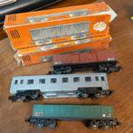 H0 3 wagonnen treinbaan, Hobby en Vrije tijd, Modeltreinen | H0, Ophalen of Verzenden, Gebruikt