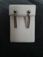 Oorbellen van Swarovski, Handtassen en Accessoires, Oorbellen, Hangers, Ophalen of Verzenden, Zo goed als nieuw, Zilver