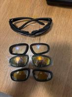 Motorbril set met 4 kleuren lenzen, Enlèvement