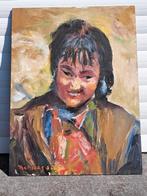 Huile sur panneau signe Tony reniers, Antiek en Kunst, Ophalen of Verzenden