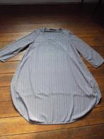 Grijs-paarse jurk van designer Patrick Pitschon jaren 1990 L, Maat 42/44 (L), Ophalen of Verzenden, Zo goed als nieuw, Grijs