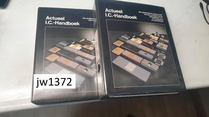 jw1372: actueel IC handboek: zeer leerrijke uitleg van chips, Hobby & Loisirs créatifs, Composants électroniques, Comme neuf, Enlèvement ou Envoi
