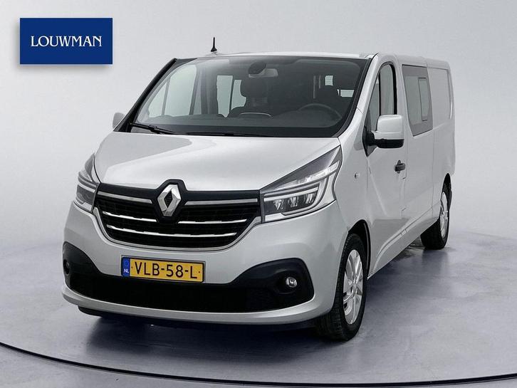 Renault Trafic 2.0 dCi 145 T29 L2H1 DC Luxe Dubbele cabine N, Auto's, Bestelwagens en Lichte vracht, Bedrijf, ABS, Airconditioning