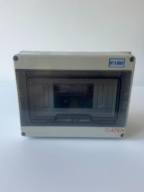 Zekeringkast - ATEN - 8 modules - IP65 - NIEUW, Doe-het-zelf en Bouw, Elektriciteit en Kabels, Nieuw, Overige typen, Ophalen of Verzenden