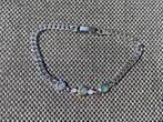 3 Australische Opaal triplets Armband gerhodineerd zilver, Met edelsteen, Nieuw, Ophalen of Verzenden, Zilver