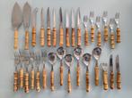 Vintage bamboe bestek, Ophalen of Verzenden, Gebruikt, Overige materialen, Los bestek