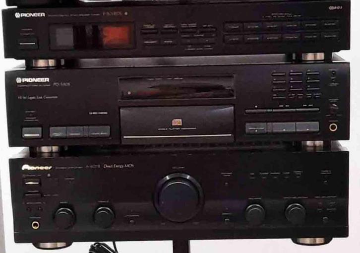 Pioneer set met of zonder B&W luidsprekers als nieuw, Audio, Tv en Foto, Stereoketens, Zo goed als nieuw, Cd-speler, Tuner of Radio