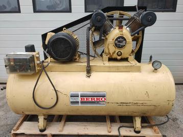 Berko compressor 500 liter, 380 volt, el. motor stuk