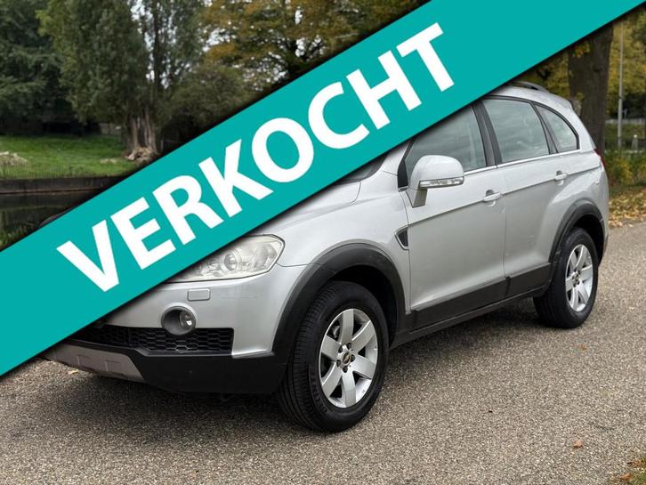 Chevrolet Captiva 2.4i Executive|Airco|7 persoons|4X4, Auto's, Chevrolet, Bedrijf, Te koop, Captiva, 4x4, ABS, Airbags, Airconditioning