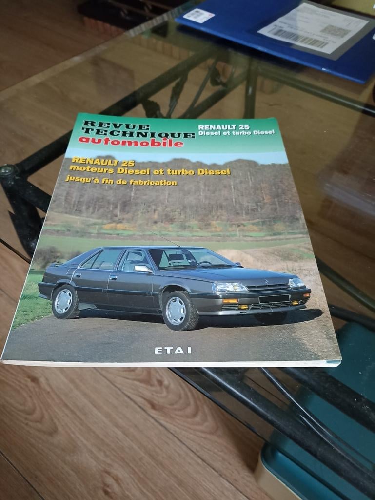 Technische gids voor Renault 25-diesel- en turbodieselauto's, Ophalen of Verzenden