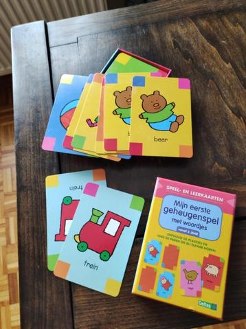 Mijn eerste geheugenspel - 50 kaartjes - Deltas beschikbaar voor biedingen